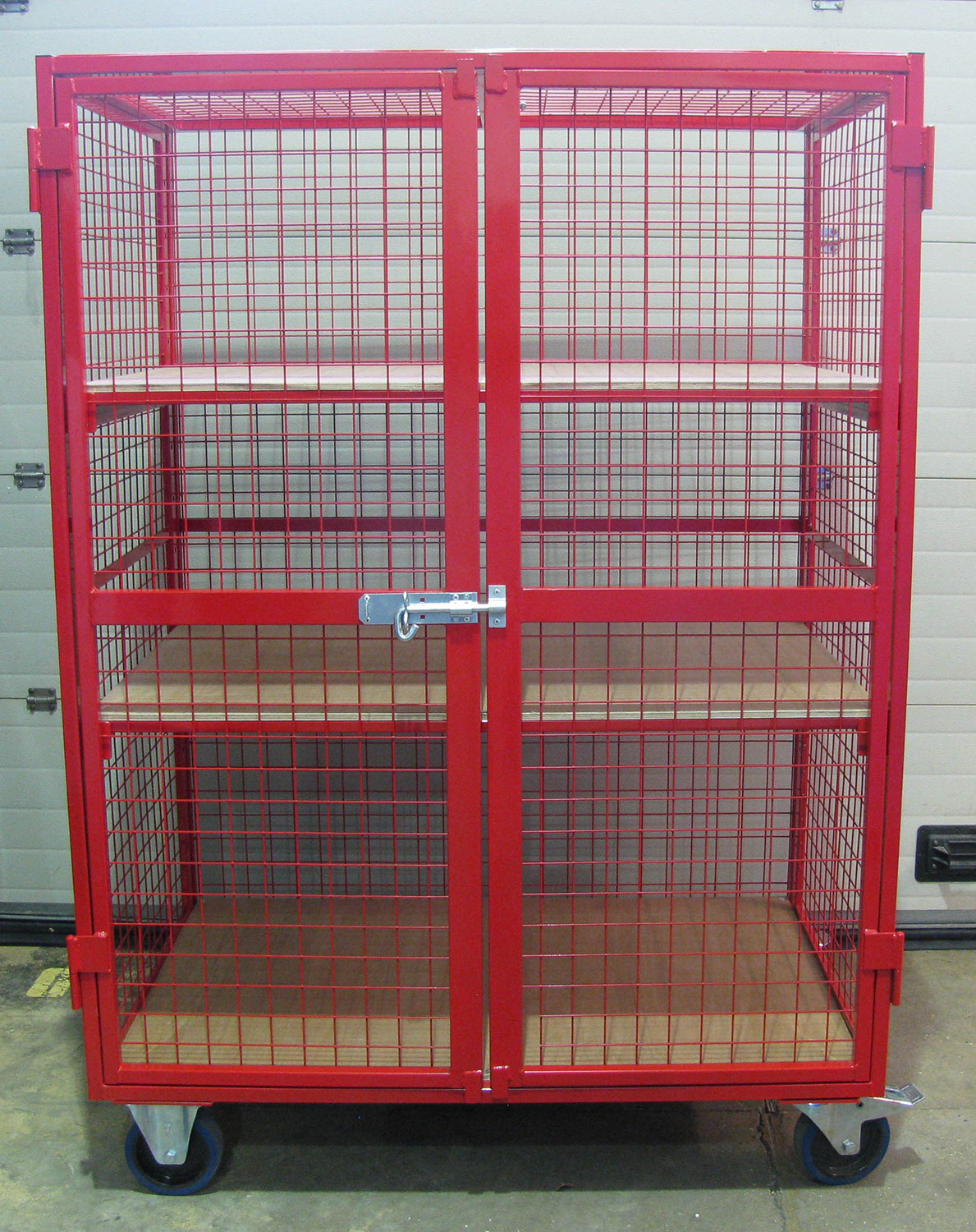 STAKRED Red Mobile Security Cages New for 2015!