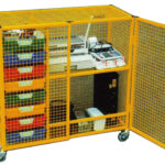 8 Tray - Classroom Security Storage Cage