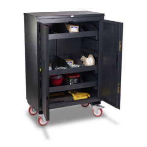 Mobile Security Cabinet - Compartmented